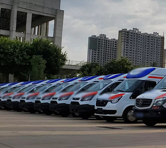 北票市服务车队展示