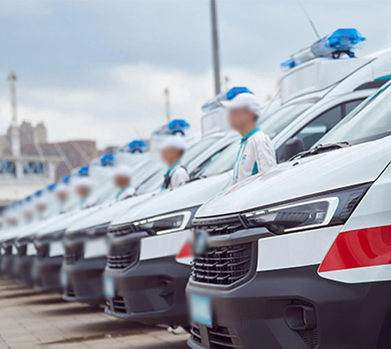 北票市服务车队展示